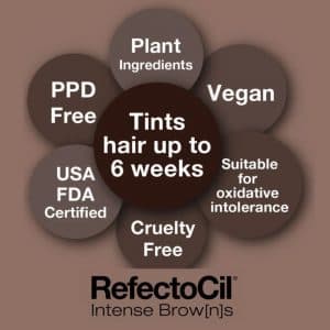 intense brown stain by refectocil - Brow Beauty Secrets: Enhancing Results with Hybrid Brow Tint and Sourcing Premium Hybrid Tint Supplies - Eyelash And Eyebrow Tinting Supplies - Wholesale Beauty Supplies - refectocil australia - ppd free brow tint