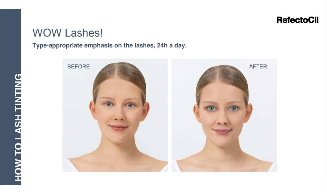 Lash & Brow Tinting Techniques - how to lash tinting - eyelash dye - refectocil australia